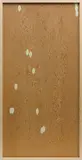 Sherrie Levine, Parchment Knot: 3, 2003, acrylic on plywood, in artist's frame