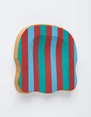 Untitled 3 by Sherrie Levine, 1986, acrylic on wood, sold Mar 2017