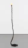 Franz West, Privat-Lampe des Künstlers II, 1989, welded iron and electrical fittings