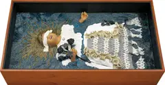 Liza Lou, Relief (untitled), 2002, mixed media