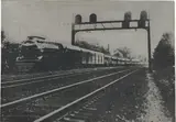 Richard Pettibone, Untitled (Train), 1965, photo engraving on canvas