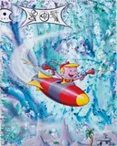 Kenny Scharf, El Roi est Arrivé