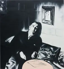 Letter to Leonia Gradstein (K Szymanowski 1935) by Marcin Maciejowski, 2009, oil on canvas, sold Mar 2017