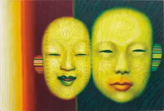 Ed Paschke, Chinois, 1994, oil on canvas