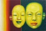 Ed Paschke, Chinois, 1994, oil on canvas