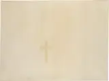 Rafał Bujnowski, Untitled (Cross from Traces of Paintings), 2005, oil on canvas