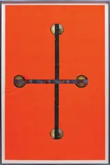 Sterling Ruby, Head Trekkers Weight 2, 2011, collage on paper