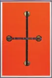 Sterling Ruby, Head Trekkers Weight 2, 2011, collage on paper