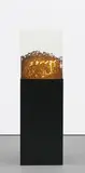 Shezad Dawood, Al Majid, 2014, neon, tumbleweed and enamelled aluminium plinth