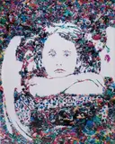 I Wait After Julia Margaret Cameron by Vik Muniz, 2004, c-print, sold Mar 2017