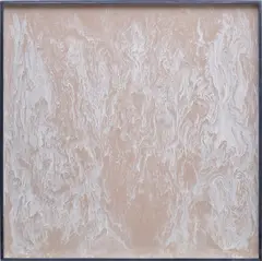 Sterling Ruby, Alabaster 10-17, 2010, acrylic, in artist's frame