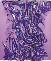 Anselm Reyle, Untitled, 2005, mixed media on canvas, acrylic glass