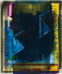 Kristin Baker, Ice Nine Encounter, 2012, acrylic on PVC