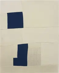 Ethan Cook, Untitled, 2013, hand woven cotton canvas and canvas