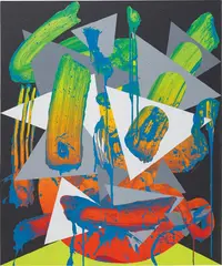 Luke Rudolf, Portrait No.27, 2010, acrylic on canvas