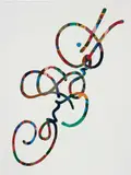 Greg Parma Smith, Early Work 2, 2009, acrylic and oil on gessoed canvas