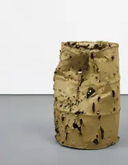Untitled (Scrap Metal 4409) by Lucien Smith, 2013, scrap metal, sold Apr 2017