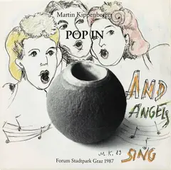 Single 'Pop In' "SING" by Martin Kippenberger, 1989, artist recorded vinyl record, pen, coloured pencil, graphite and ink, offered Apr 2017