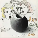 Martin Kippenberger, Single 'Pop In' "SING", 1989, artist recorded vinyl record, pen, coloured pencil, graphite and ink