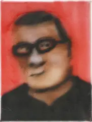 Austin Lee, Mark, 2013, acrylic and flashe on canvas