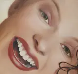 Machiko Edmondson, Untitled, 1994, oil on canvas
