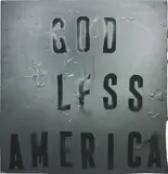 Mark Flood, God Less America, 2008, spraypaint and acrylic on cardboard