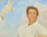 Arny - 3 by Vladimir Dubossarsky and Alexandre Vinogradov, 1998, oil on canvas, sold Apr 2017