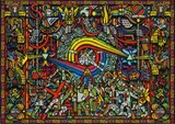 Roman Minin, Carpet of Promises, UV print on foam cardboard