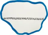 Michelangelo Pistoletto, Frattali (blue)