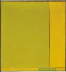 Ludwig Sander, Untitled, 1970, acrylic on canvas, in artist's frame