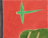 Peter Kinley, Green Parrot, 1978, oil on canvas