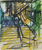 Frank Auerbach, St. Pancras Steps