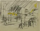 Frank Auerbach, Sketch for Camden Town