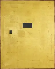 R.A. Sir Peter Blake, Gold Painting, 1959, gold leaf on canvas