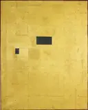 R.A. Sir Peter Blake, Gold Painting, 1959, gold leaf on canvas