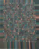 Tom Phillips, After Lavater: The Savage Parade, 1978, oil on canvas
