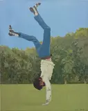Patrick Procktor, Gervase IV, 1968, acrylic on canvas