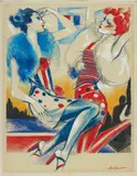 Antonio Lopez, Mr. Chow's Drawing: Paris III, 1973, pastel and gouache on paper