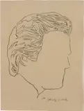 Andy Warhol, Jon, pencil on paper