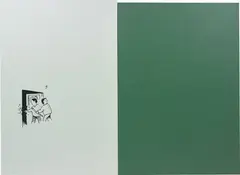 Oliver Osborne, g........., 2014, oil and acrylic on linen, diptych