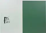 Oliver Osborne, g........., 2014, oil and acrylic on linen, diptych