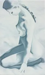 Sławomir Elsner, Panorama. KT. Mädchen der Woche 10, 2006, oil on canvas