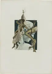 Dash Snow, No White Lady, I Don’t Want Yer Purse, 2006-2007, collage on paper