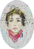 Elke Krystufek, Strange How Smell Determines Who We Are, 2007, acrylic on canvas