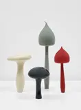 Simon Periton, Stalk, 1998, enamel paint on glass