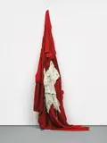 Costa Vece, Swiss Made, 2004, Swiss clothing, safety pins, white cord, red and white thread