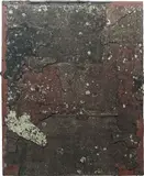 Marianne Vitale, Shingle Painting 4, 2013, tar shingles and liquid nails on canvas