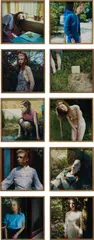 Untitled (The Barbara Series) by Hellen van Meene, 1997-1999, c-print, in 10 parts, in artist's frame, sold Apr 2017