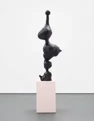Rebecca Warren, Fascia III, 2010, bronze on painted bronze plinth