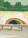 Peter Doig, Tunnel Painting (Country-rock), 2000, oil on canvas